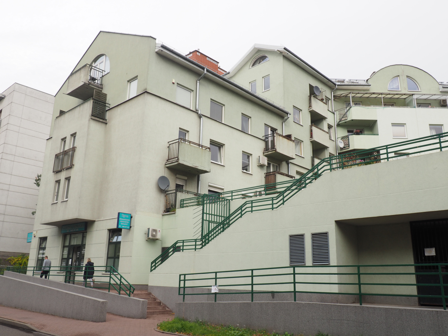 Zdjęcie architektury budynku Budynek mieszkalno-usługowy